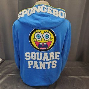 Nickelodeon SpongeBob Squarepants x Metersbonwe 2012 Full Zip Hoodie Adult Size